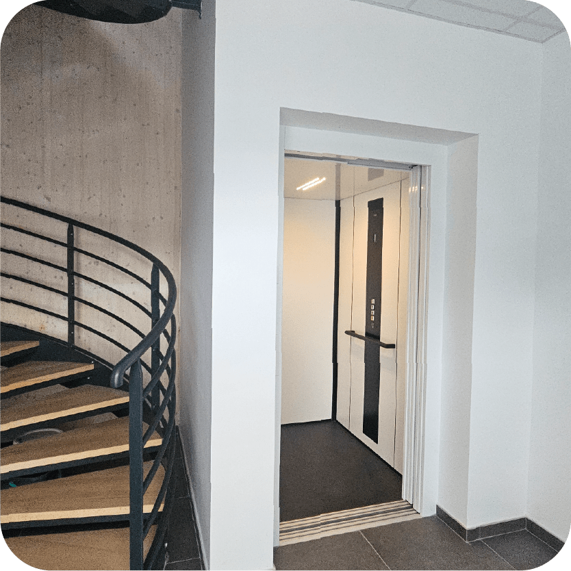 Elévateur PMR ERP avec Cabine