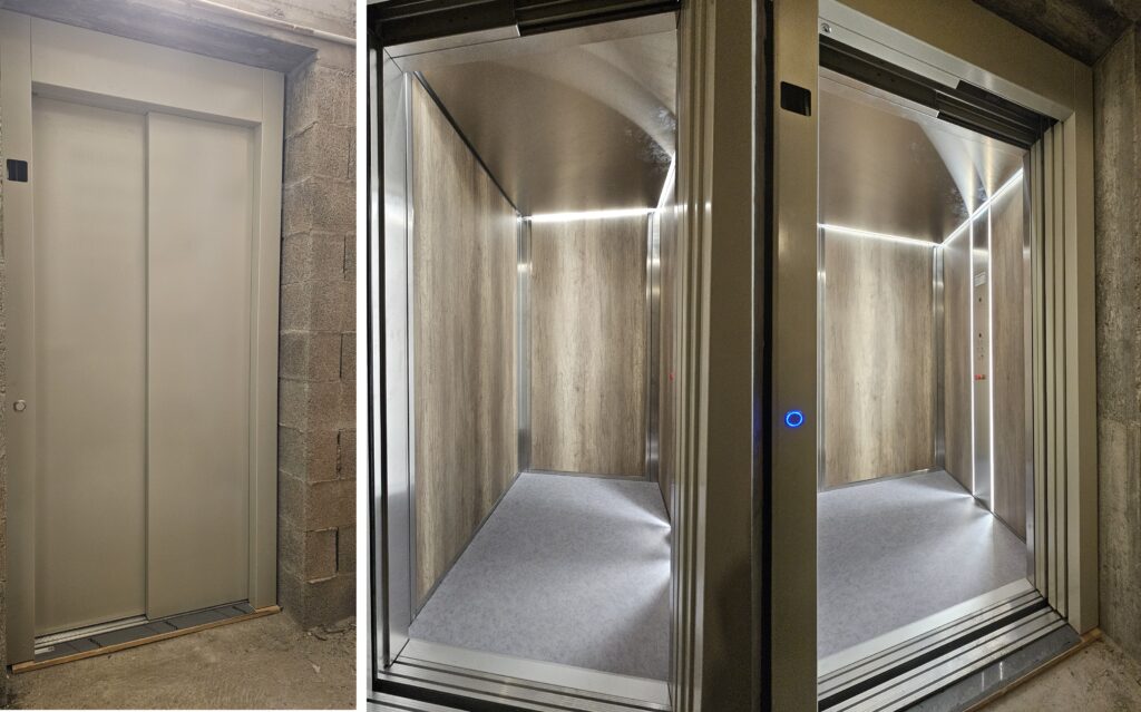 Elévateur PMR ERP Cabine Briançon Hautes-Alpes
